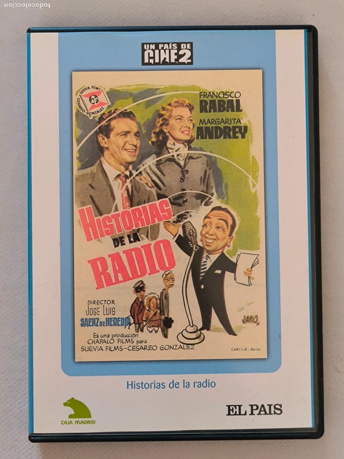 Cine: DVD HISTORIAS DE LA RADIO - FRANCISCO RABAL (014)