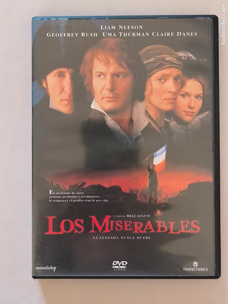Cine: DVD LOS MISERABLES - BILLIE AUGUST (014)