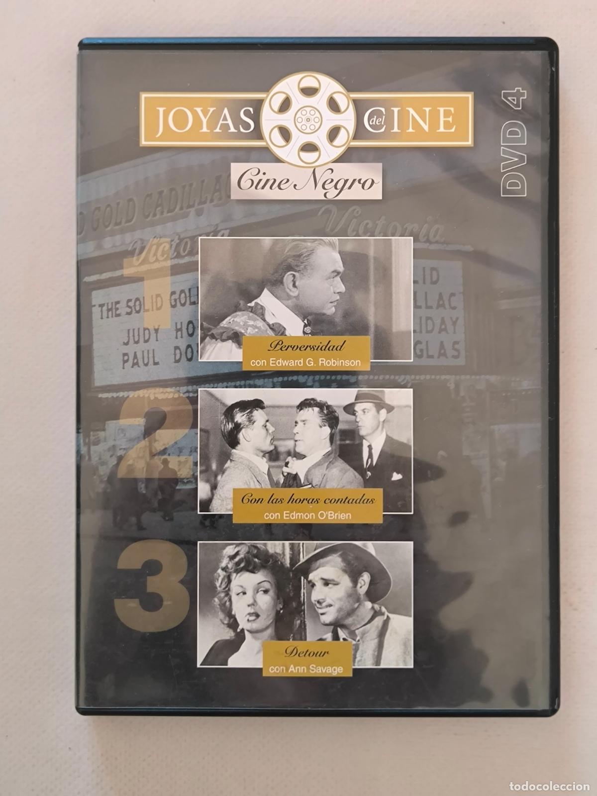 Cine: DVD PERVERSIDAD / CON LAS HORAS CONTADAS / DETOUR - JOYAS DEL CINE - CINE NEGRO (014)