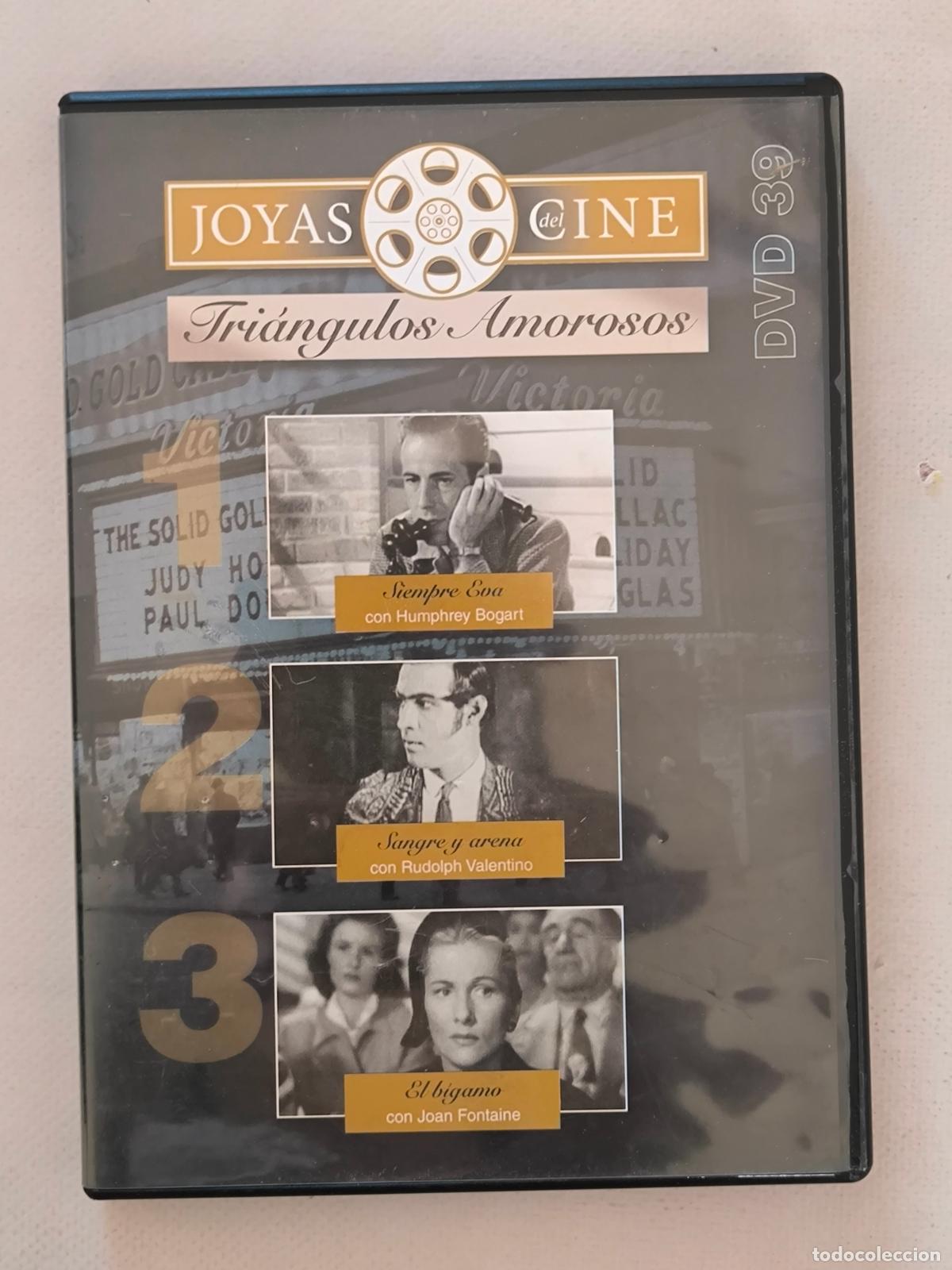 Cine: DVD SIEMPRE EVA / SANGRE Y ARENA / EL BIGAMO - JOYAS DEL CINE - TRIANGULOS AMOROSOS (014)