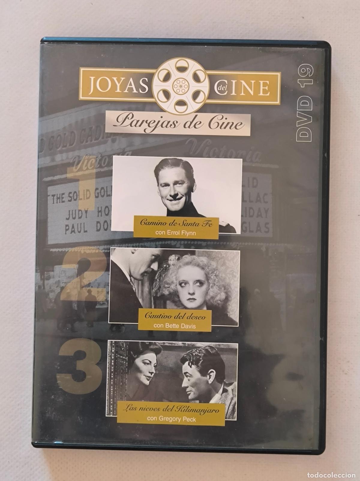 Cine: DVD CAMINO DE SANTA FE / CAUTIVO DEL DESEO / LAS NIEVES DEL KILIMANJARO - JOYAS DEL CINE (015)