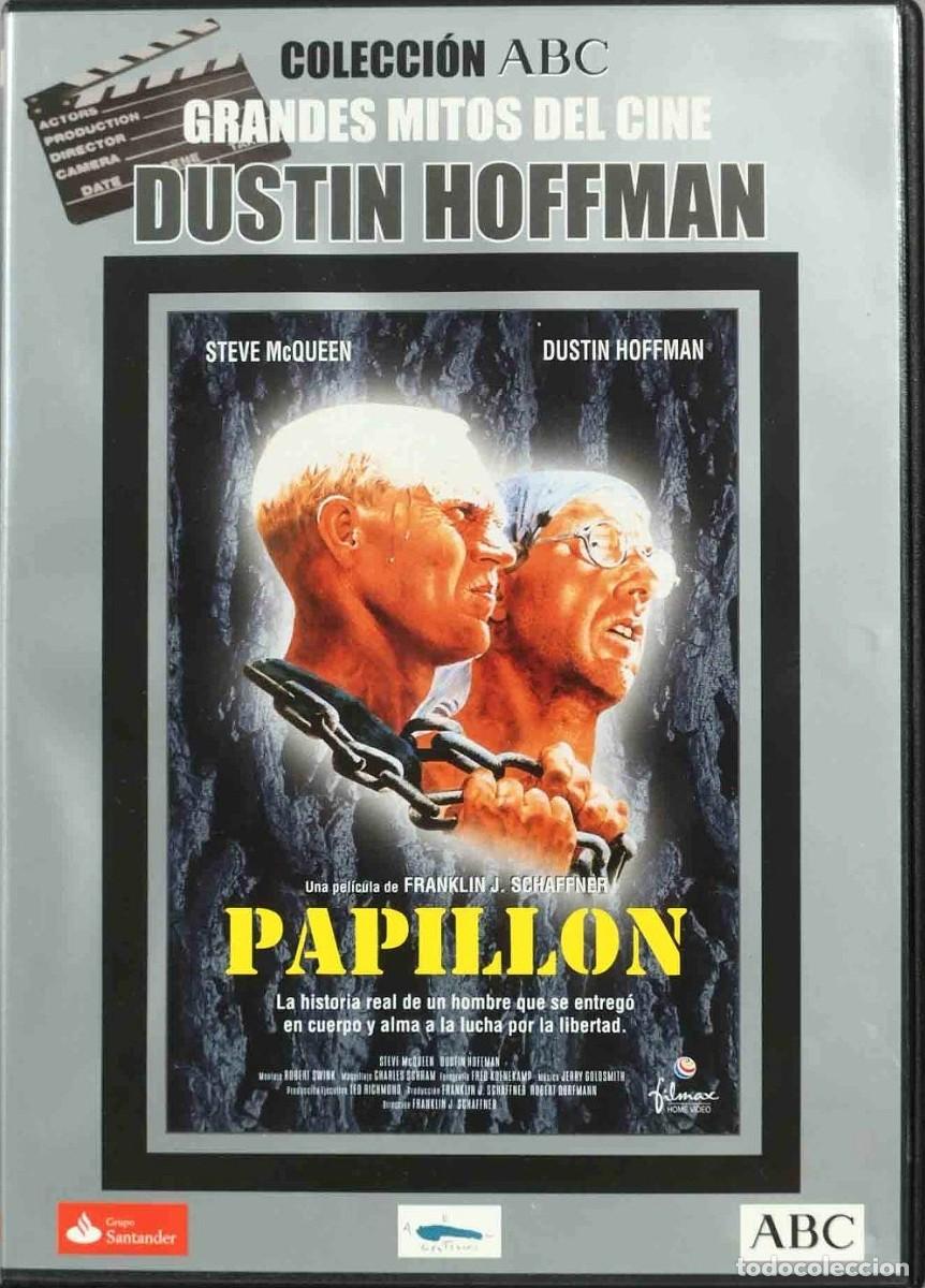 Cine: Papillon. (Papillon, 1973) Dir. Franklin Schaffner. Steve McQueen, Dustin Hofman. DVD.