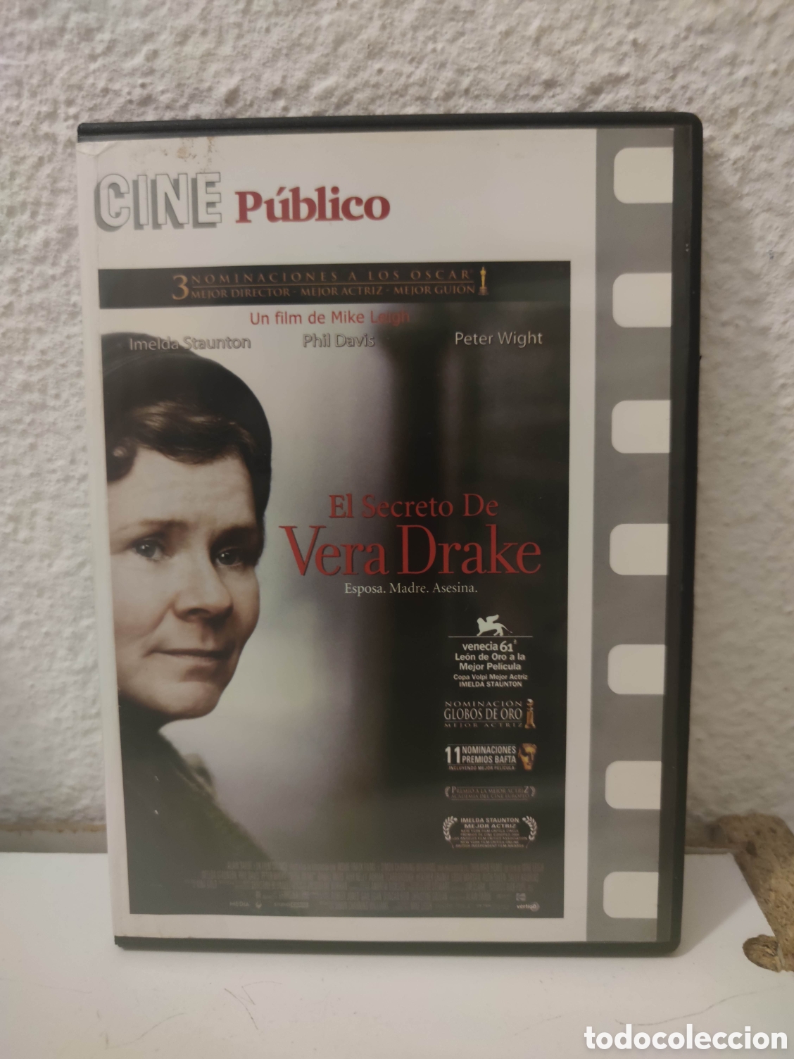 Kino: Dvd - El secreto de Vera Drake - Mike Leigh - Caja fina, slim - Cine Publico - Drama | A&ntilde;os 50