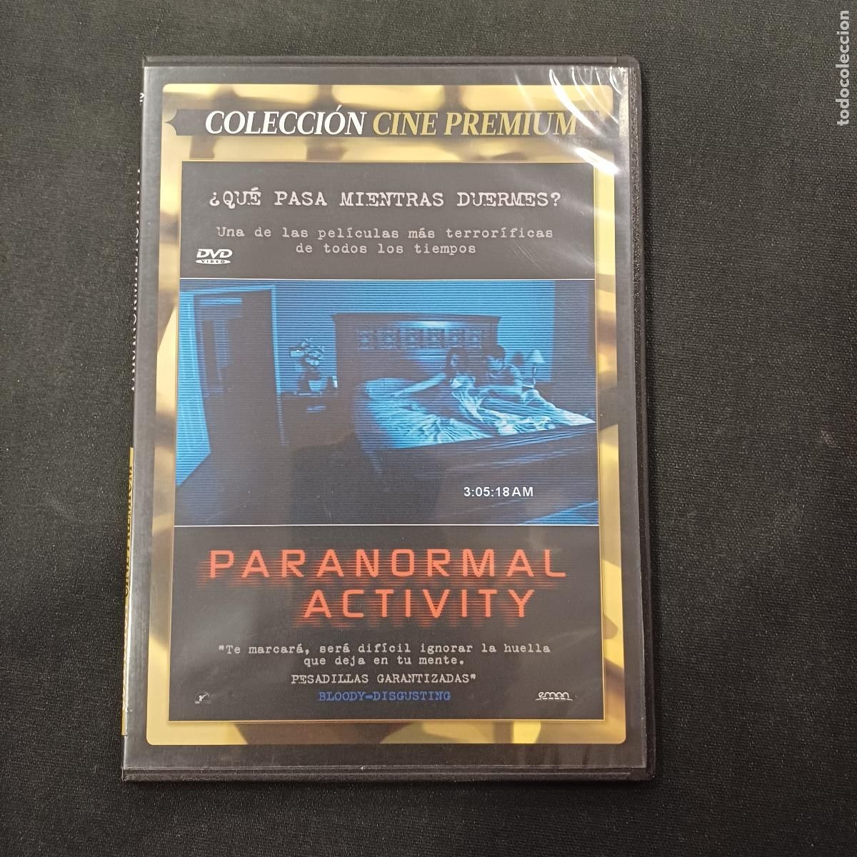 Cine: PARANORMAL ACTIVITY/DVD SLIM.