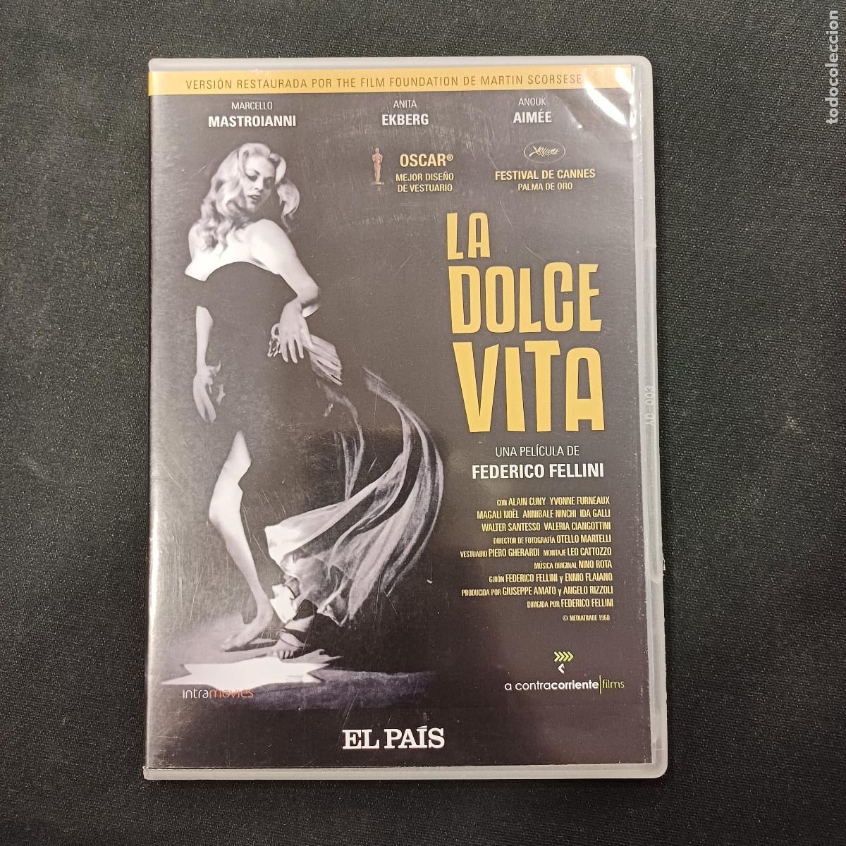 Cine: LA DOLVE VITA/FELLINI/DVD SLIM.