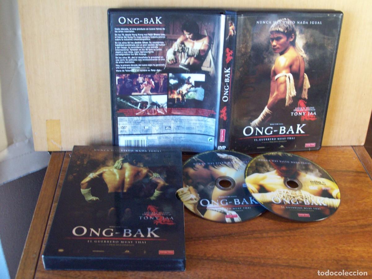 Cine: ONG - BAK (EL GUERRERO MUAY THAI) - TONY JAA - DOBLE DVD EN ESTUCHE DE CARTON