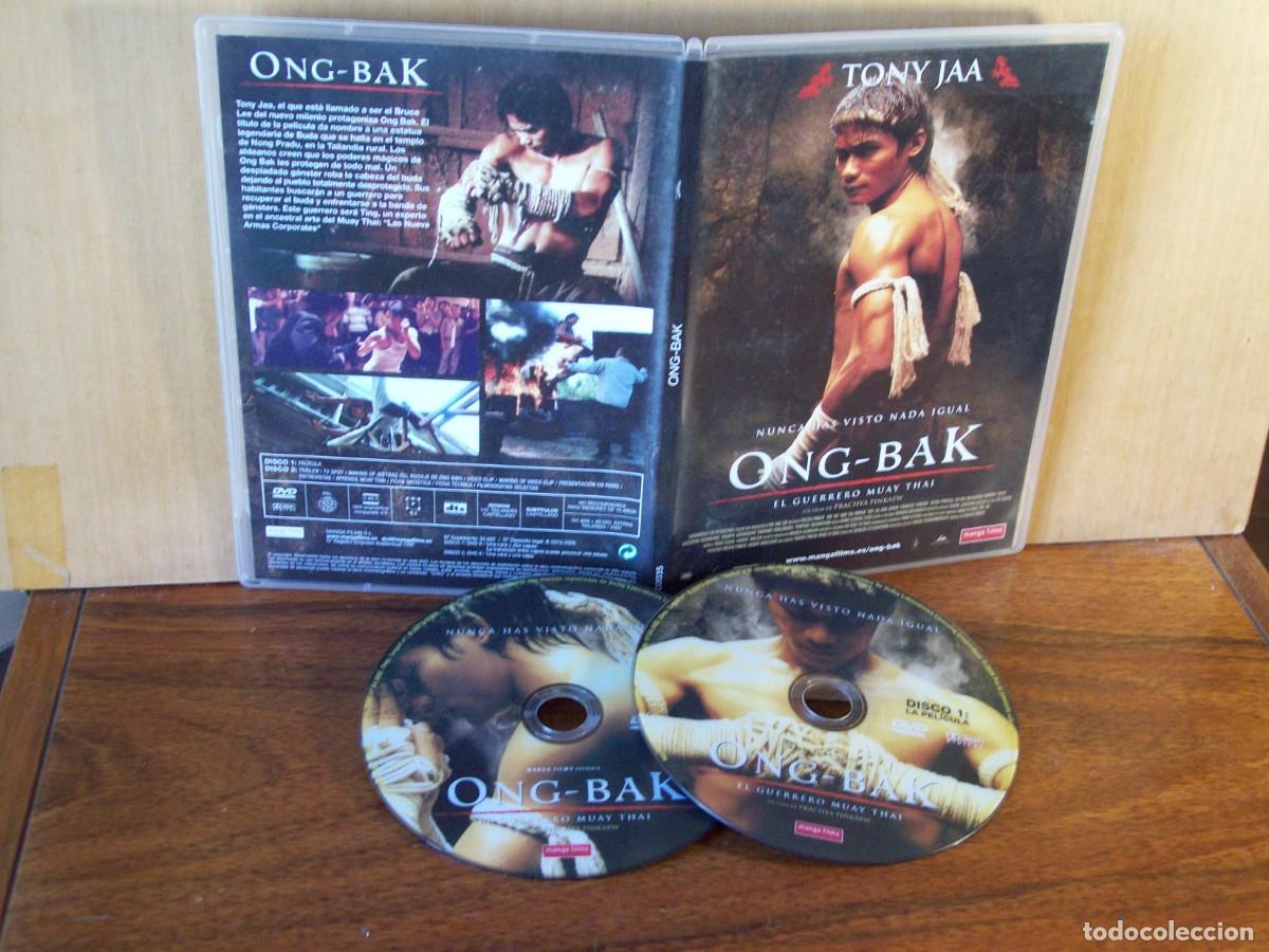Cine: ONG -BAK (EL GUERRERO MUAY THAI) - TONY JAA - DOBLE DVD EN CAJA FINA
