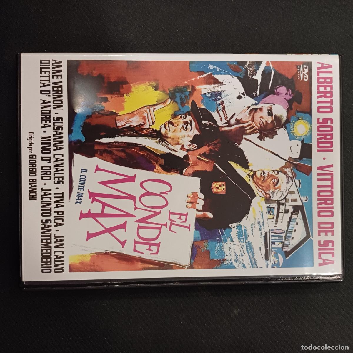 Cine: EL CONDE MAX/VICTTORIO DE SICA/DVD.