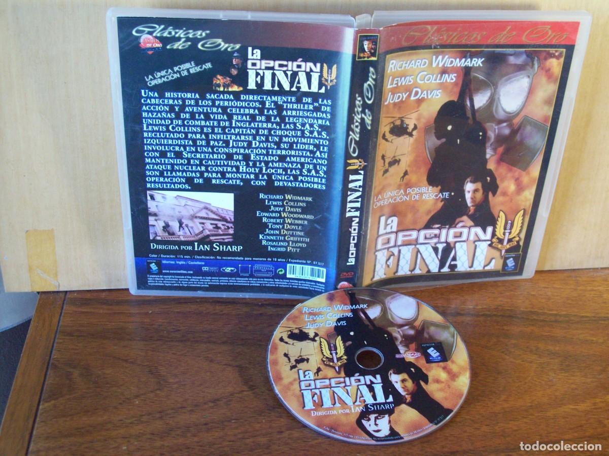 Cine: LA OPCION FINAL - RICHARD WIDMARK - LEWIS COLLINS - JUDY DAVIS - DVD