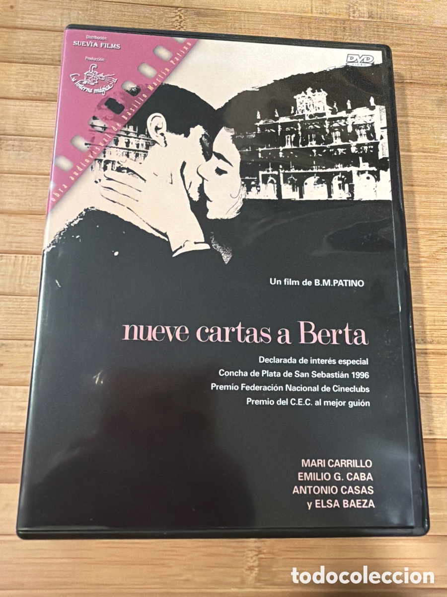 Cine: Nueve cartas a Berta DVD SEMINUEVO