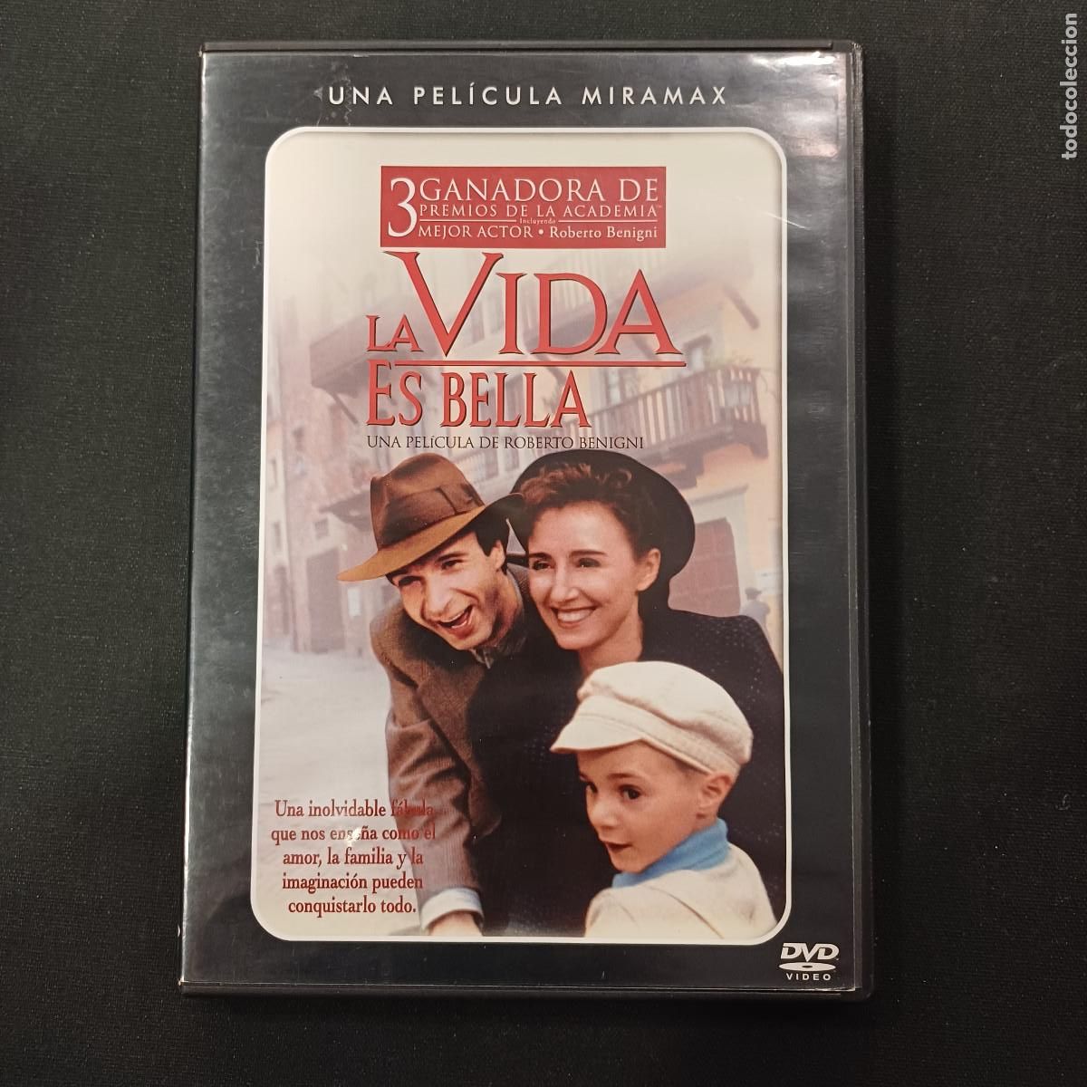 Cine: LA VIDA ES BELLA/BENIGNI/DVD.