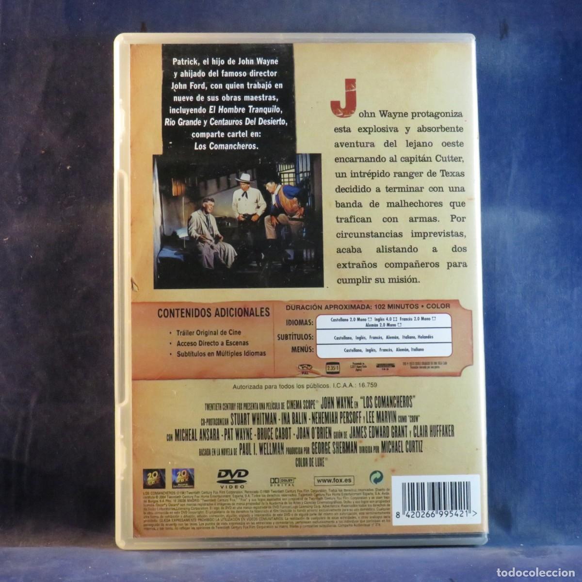 Cine: LOS COMANCHEROS - DVD - Foto 2