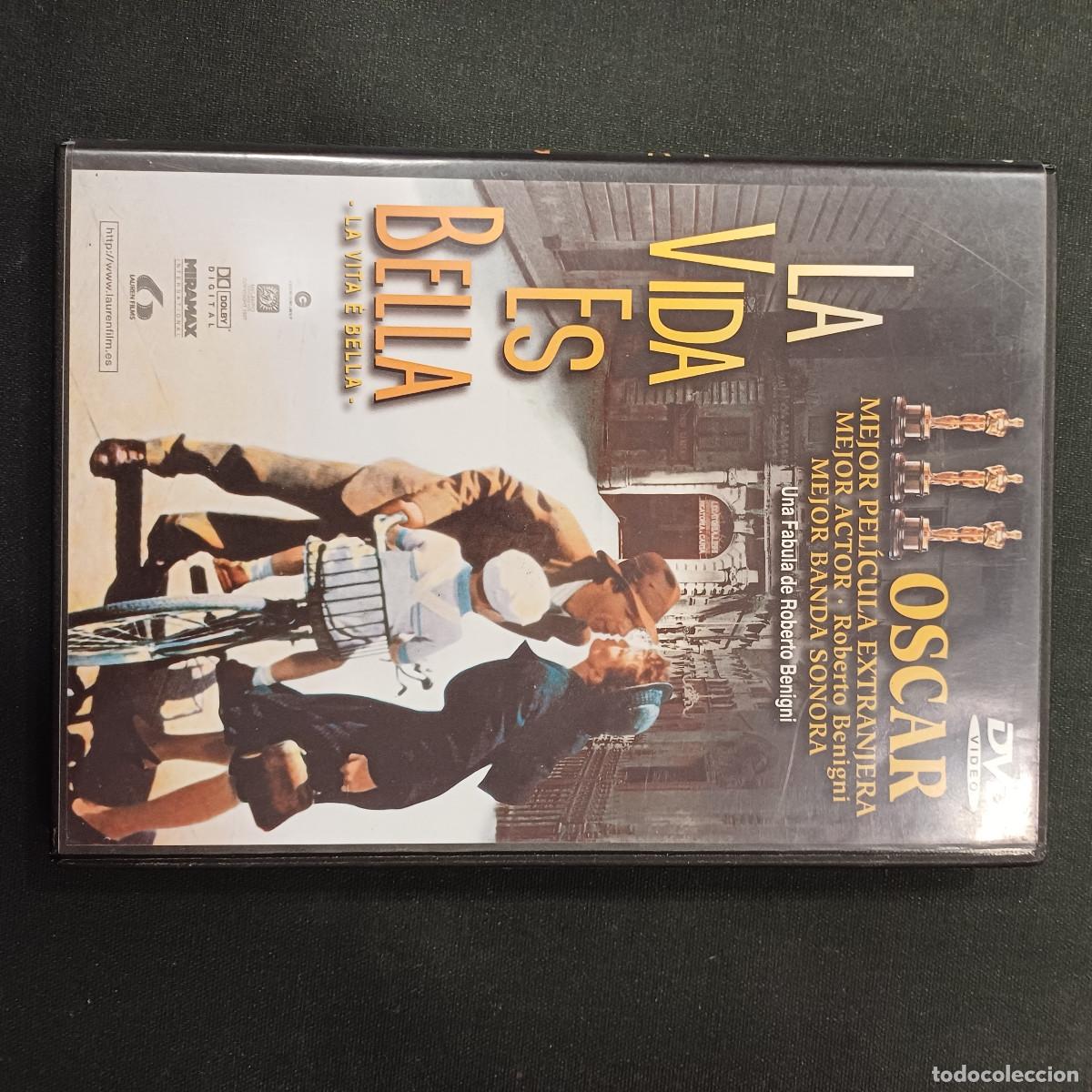 Cine: LA VIDA ES BELLA/BENIGNI/DVD+LIBRETO.
