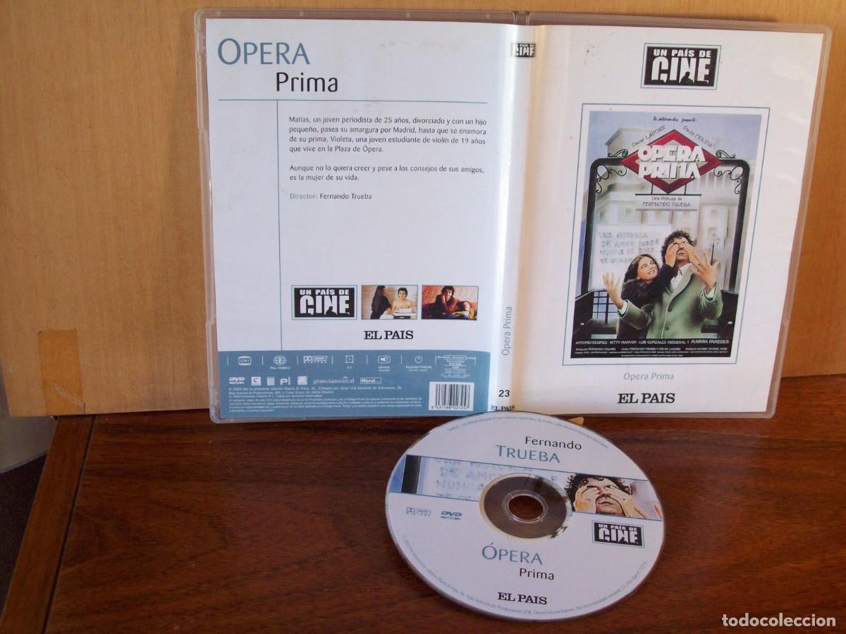 Cine: OPERA PRIMA - OSCAR LADOIRE - PAULA MOLINA - ANTONIO RESINES - DVD EDICION EL PAIS CAJA