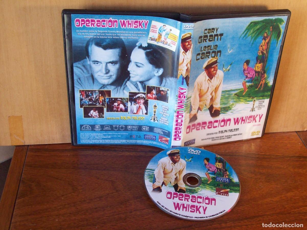 Cine: OPERACION WHISKY - CARY GRANT - LESLIE CARON - GANADORA OSCAR MEJOR GUION ORIGINAL - DVD