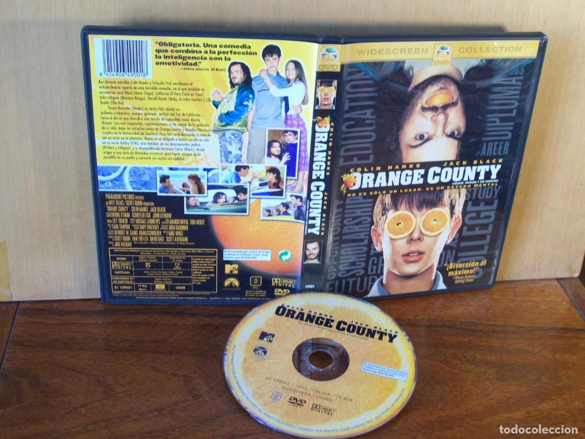 Cine: ORANGE COUNTY - COLIN HANKS - JACK BLACK - CATHERINE O'HARA -JOHN LINTHGOW - DVD