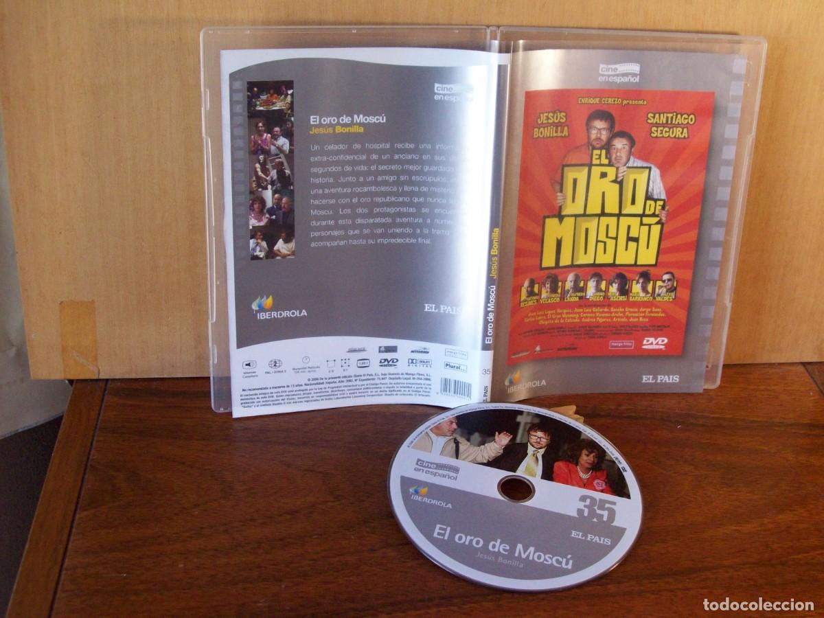 Cine: EL ORO DE MOSCU - JESUS BONILLA - SANTIAGO SEGURA - ANTONIO RESINES - DVD CAJA FINA EL PAIS