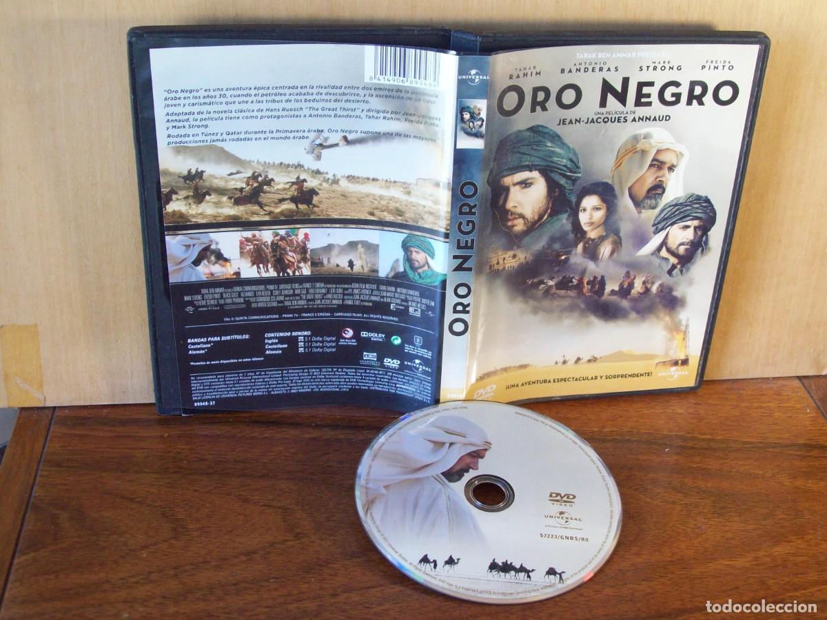 Cine: ORO NEGRO - TAHAR RAHIM - ANTONIO BANDERAS - MARKSTRONG - FREIDA PINTO - DVD