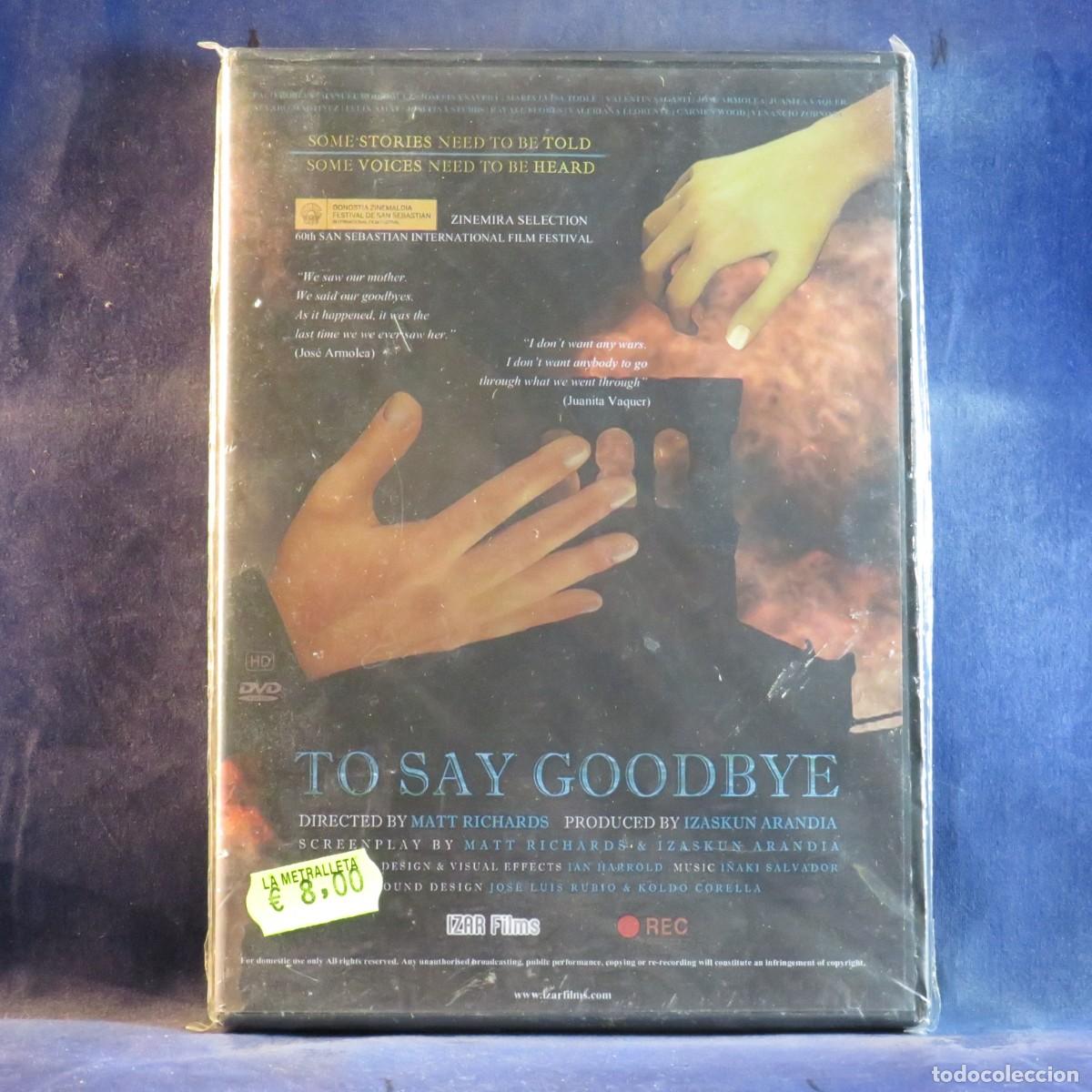 Cine: TO SAY GOODBYE (INGL&Eacute;S SUB ESPA&Ntilde;OL) - DVD