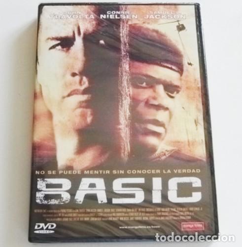 Cine: BASIC DVD PEL&Iacute;CULA PRECINTADO SUSPENSE JOHN TRAVOLTA CONNIE NIELSEN SAMUEL L JACKSON EJ&Eacute;RCITO