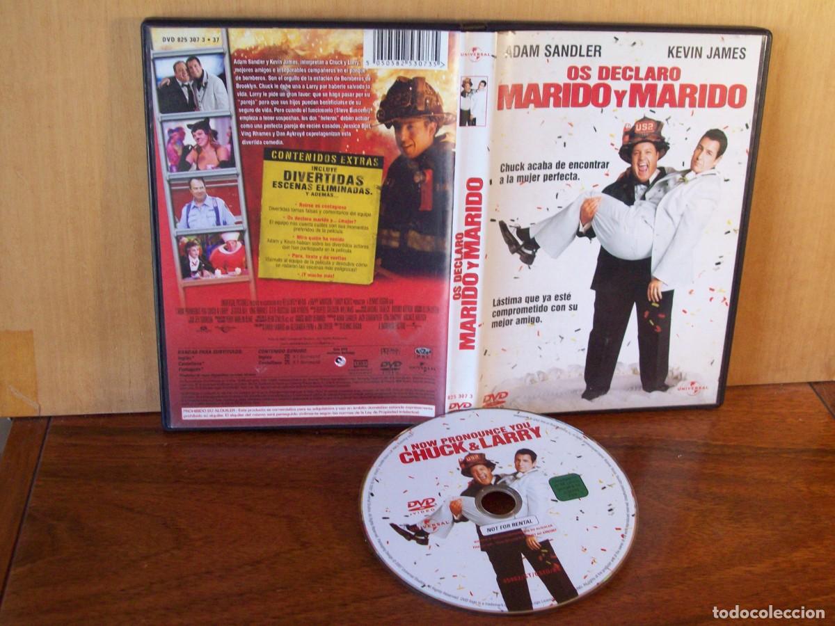 Cine: OS DECLARO MARIDO Y MARIDO - ADAM SANDLER - KEVIN JAMES - DVD