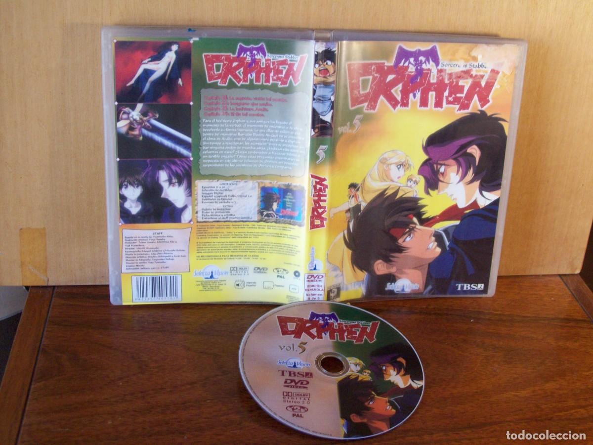 Cine: ORPHEN - SORCEROUS STABBER - CAPITULOS 21 AL 24 - DVD