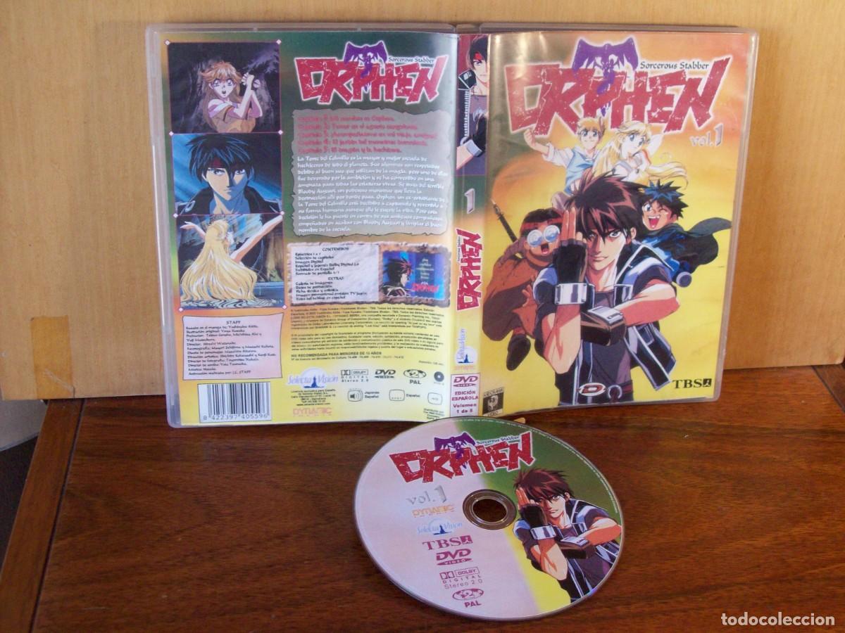 Cine: ORPHEN VOLUMEN 1 - SORCEREUS STABBER - CAPITULOS 1 AL 5 - DVD