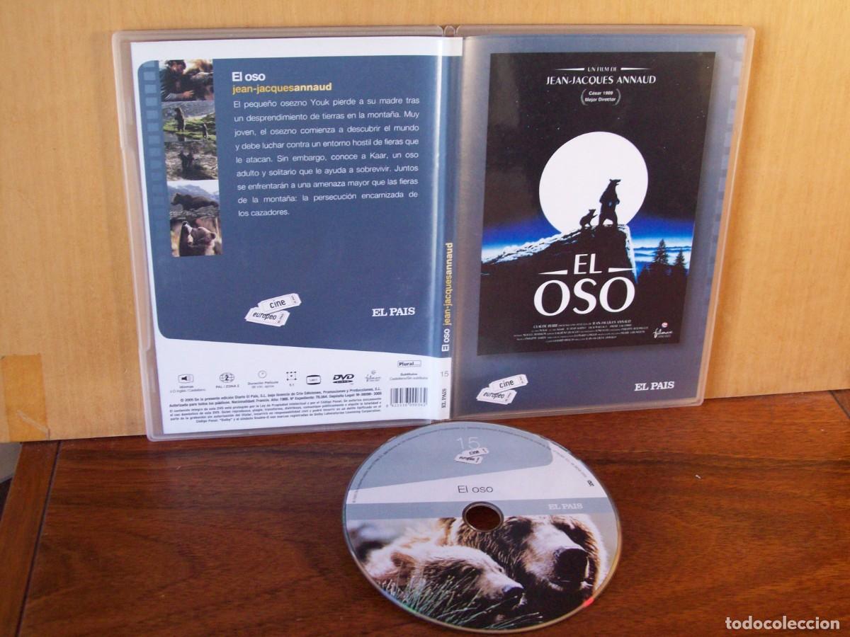 Cine: EL OSO - ICHEKY KARIO - JACK VALLACE -ANDRE LACOMBRE - DVD CAJA FINA EDICION EL PAIS