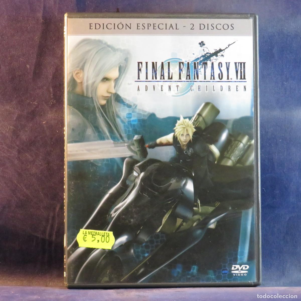 Cine: FINAL FANTASY VII, ADVENT CHILDREN - 2 DVD