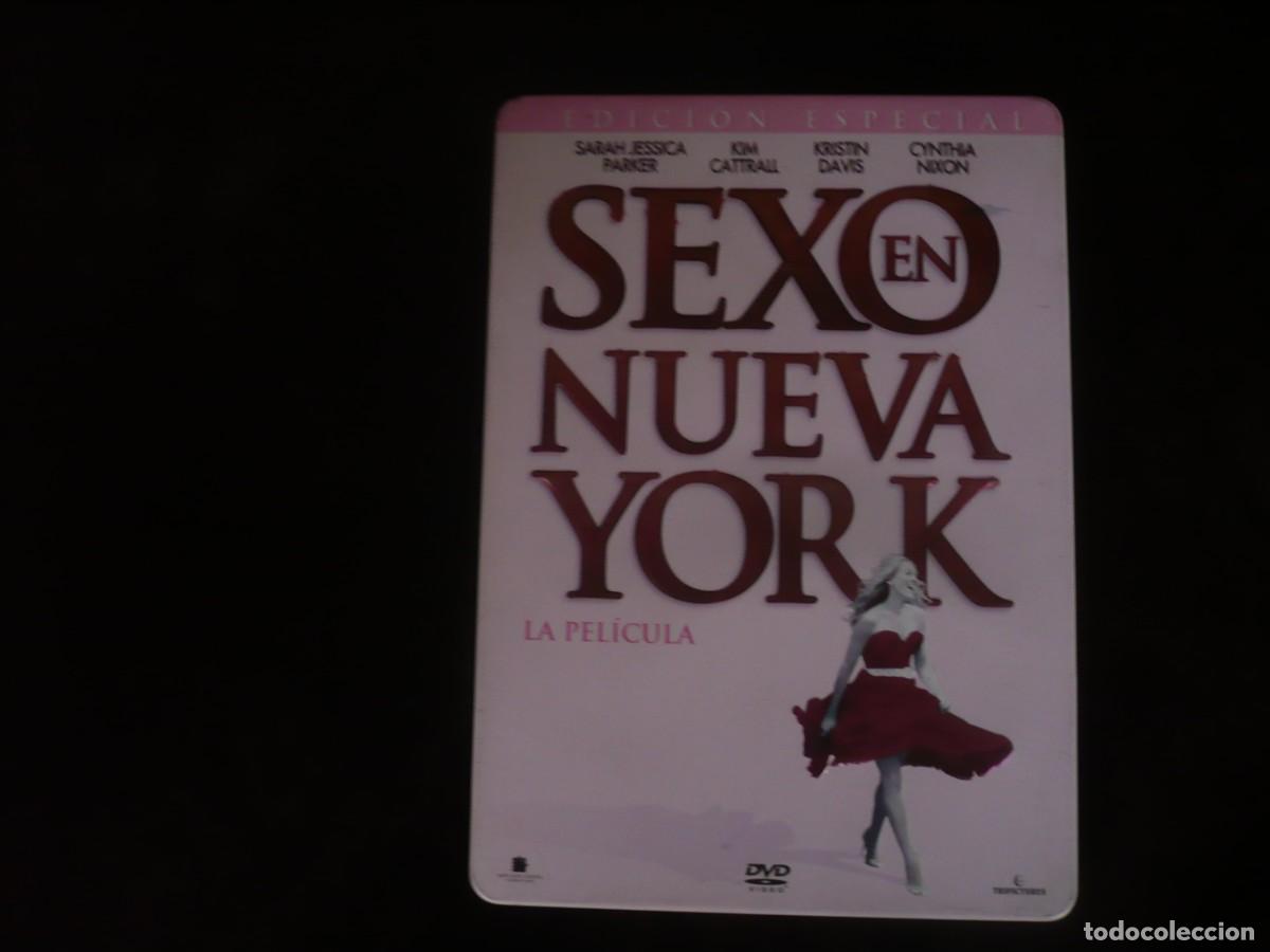 Cine: sexo en nueva york la pelicula edicion especial 2 discos caja metalica + libreto - dvd como nuevos