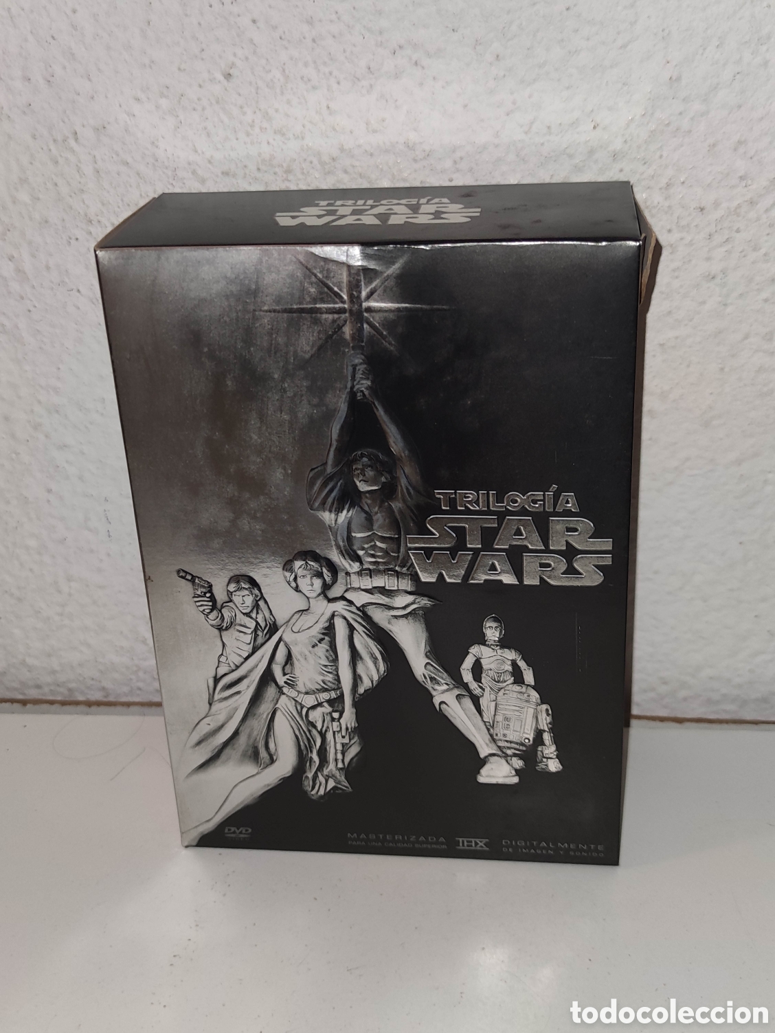 Cine: 4 Dvd - Trilogia Star Wars + dvd de extras - Caja plateada - Ciencia Ficcion - Capitulos 4, 5 y 6