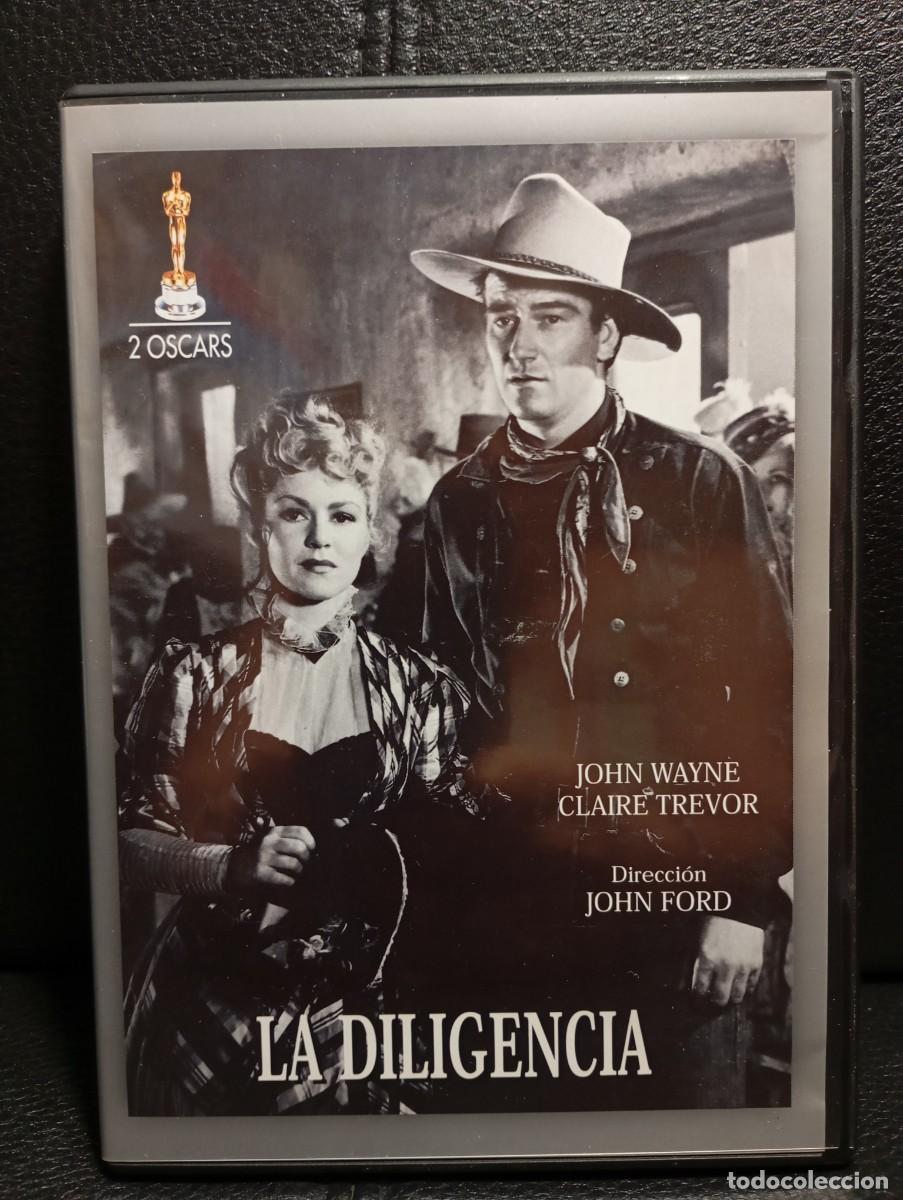 Cine: LA DILIGENCIA - DVD - JOHN WAYNE - CLAIRE TREVOR - 2 OSCARS