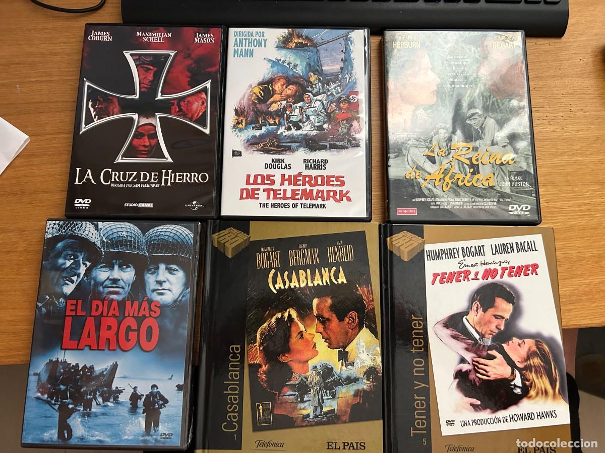 Cine: Cine belico. Lote 6 DVD