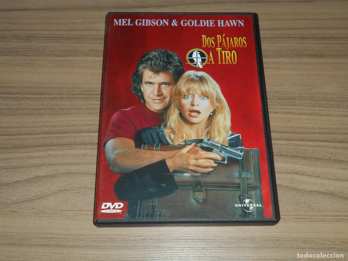 Cine: DOS PAJAROS A TIRO DVD Mel Gibson GOLDIE HAWN Como NUEVA