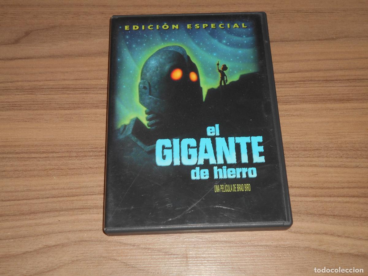 Cine: EL GIGANTE DE HIERRO Edicion Especial DVD de BRAD BIRD Como NUEVA