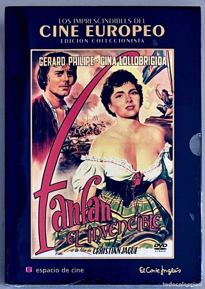 Cine: FAN FAN EL INVENCIBLE. EDICION CINE EUROPEO EL CORTE INGL&Eacute;S. DVD+ESTUCHE+LIBRO. NUEVO Y PRECINTADO.