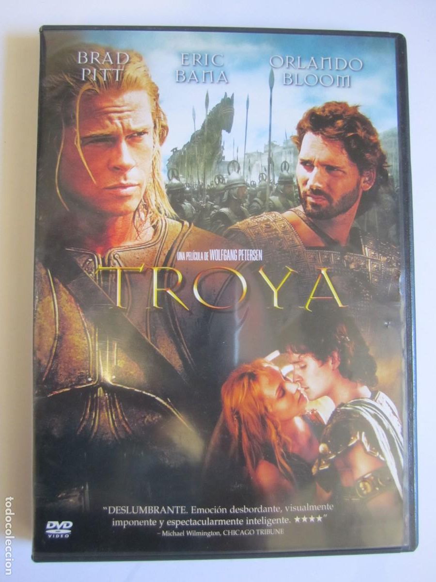 Cine: dvd troya brad pitt eric bana