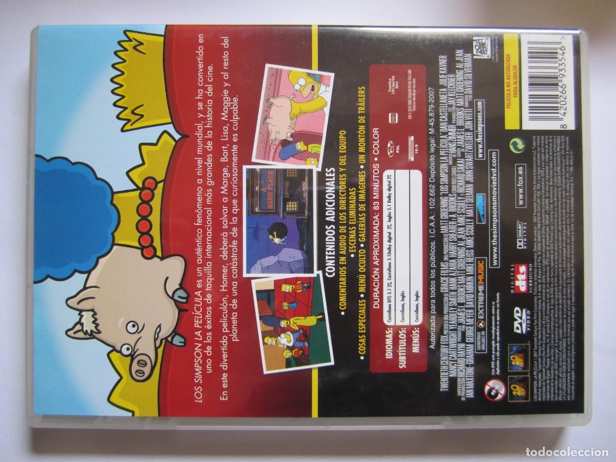 Cine: dvd los simpson la pelicula - Foto 3