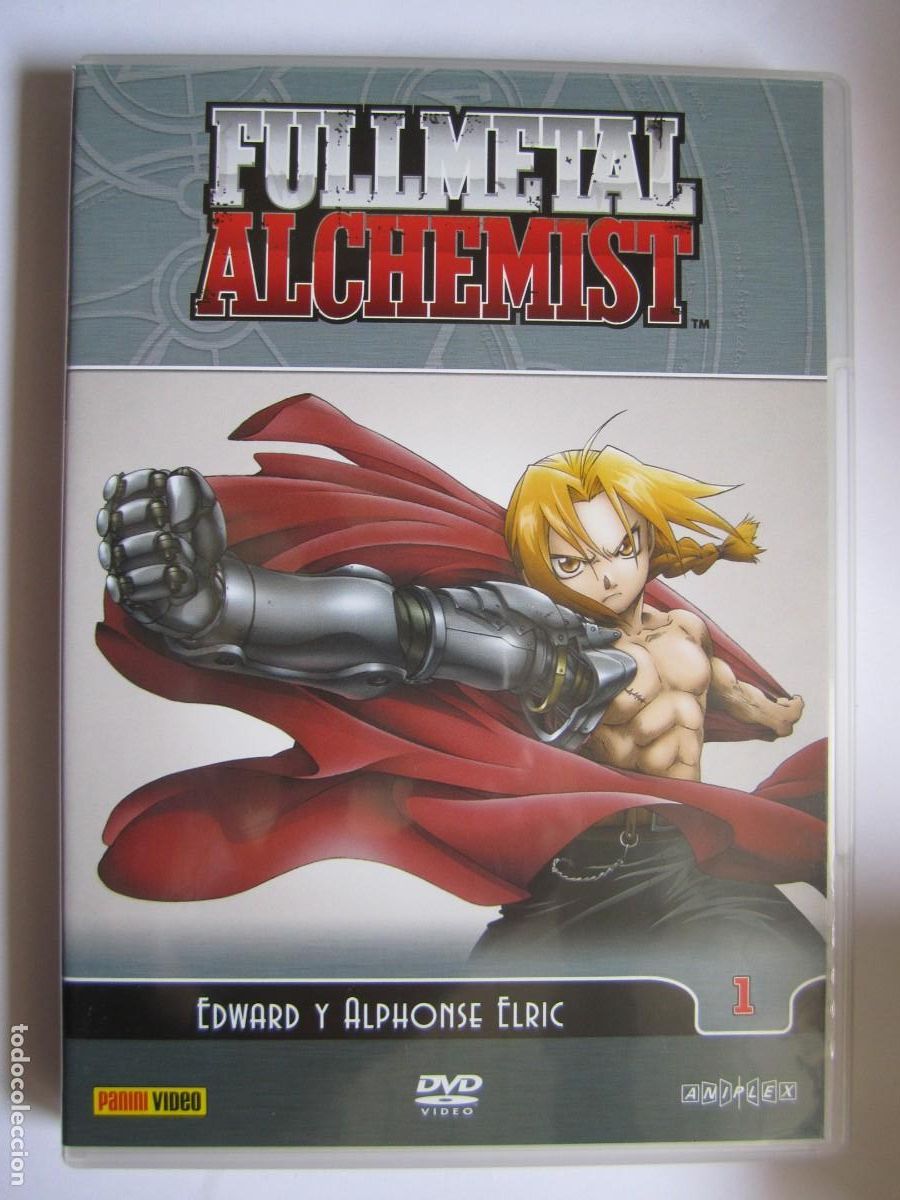 Cine: dvd fullmetal alchemist