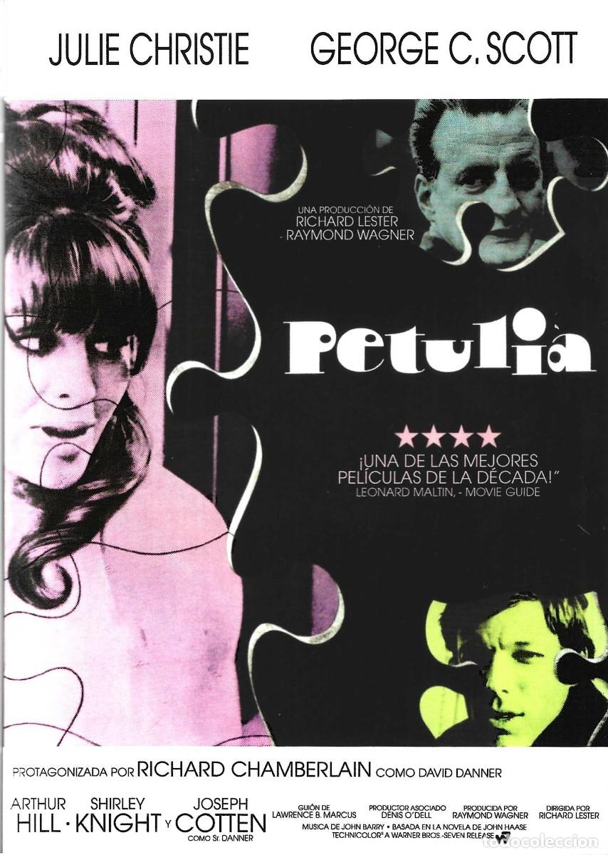Cine: PETULIA JULIE CHRISTIE & GEORGE C. SCOTT
