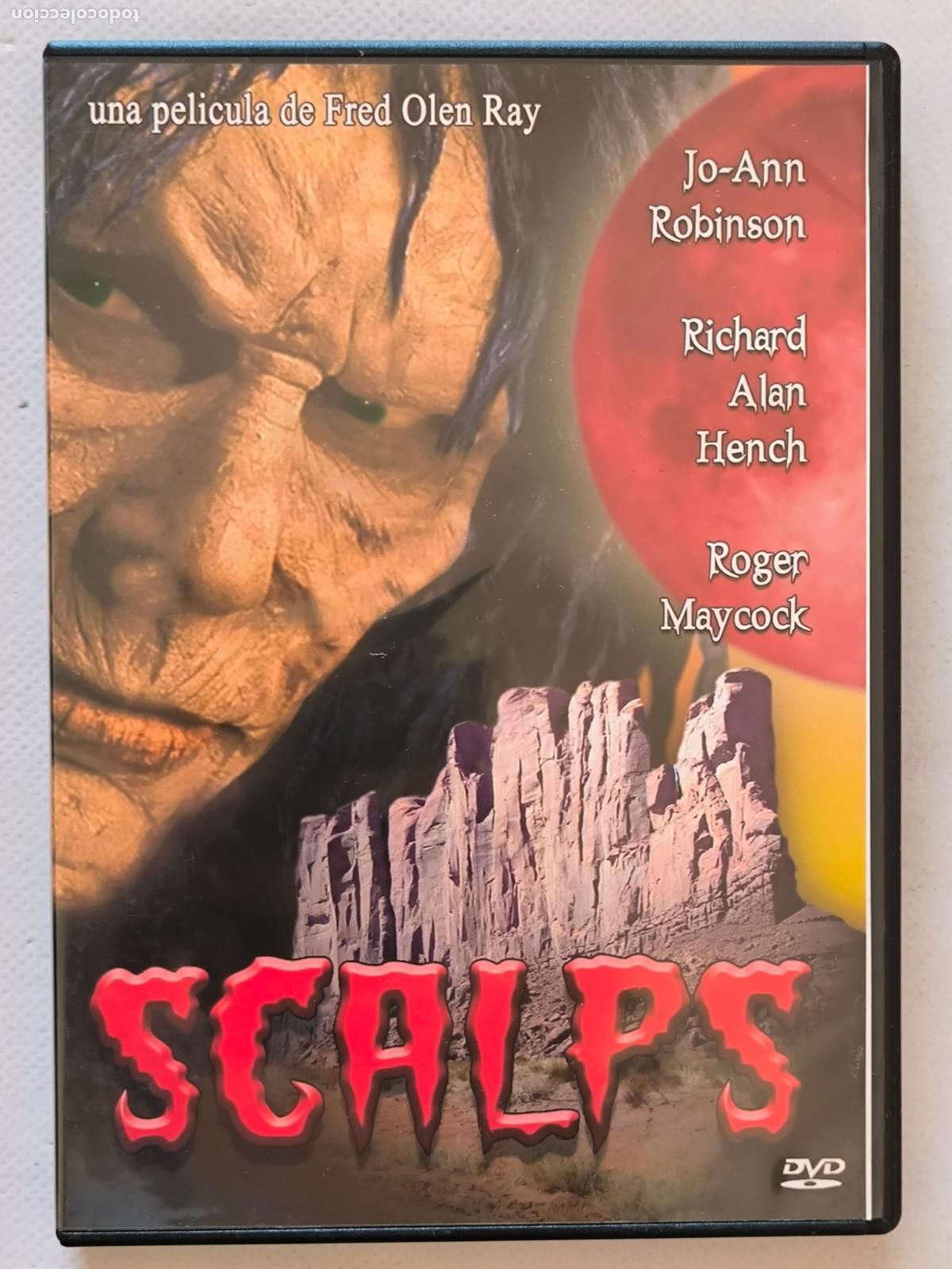Cine: DVD SCALPS - FRED OLEN RAY, JO ANN ROBINSON (015)