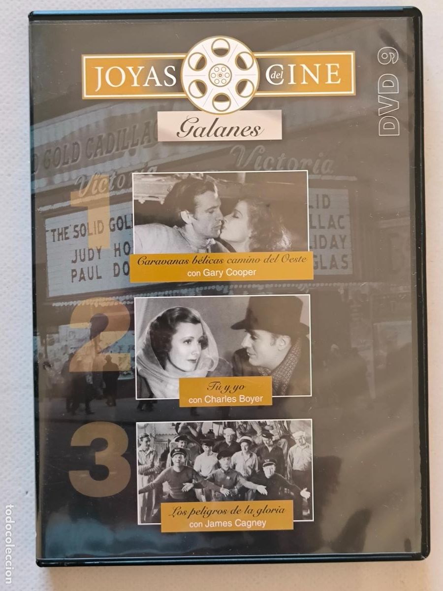 Cine: DVD CARAVANAS BELICAS CAMINO DEL OESTE / TU Y YO / LOS PELIGROS DE LA GLORIA - JOYAS DEL CINE (016)