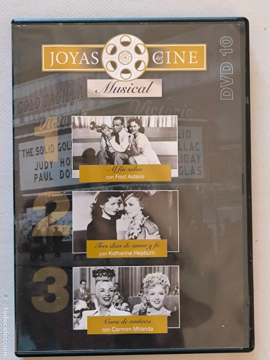 Cine: DVD AL FIN SOLOS / TRES DIAS DE AMOR Y FE / CARA DE MU&Ntilde;ECA - JOYAS DEL CINE - MUSICAL (016)
