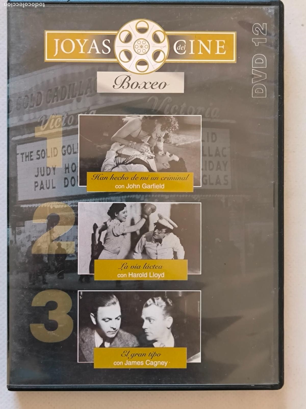 Cine: DVD HAN HECHO DE MI UN CRIMINAL / LA VIA LACTEA / EL GRAN TIPO - JOYAS DEL CINE - BOXEO (016)