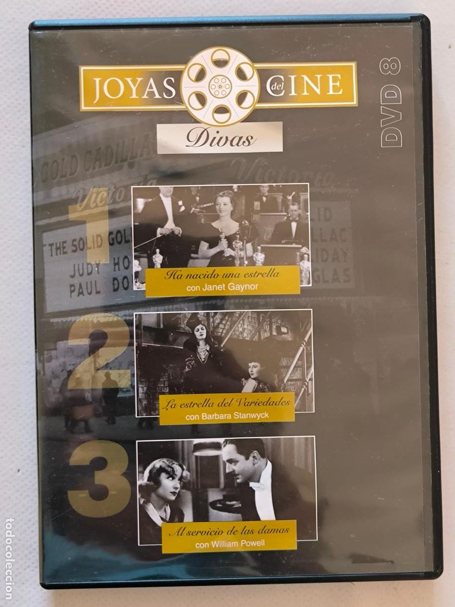 Cinema: DVD HA NACIDO UNA ESTRELLA / LA ESTRELLA DEL VARIEDADES / AL SERVICIO DE LAS DAMAS (016)