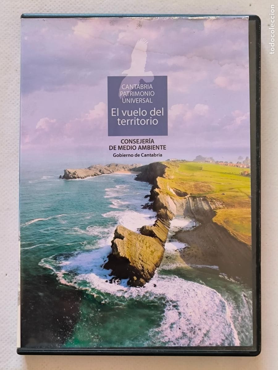 Cine: DVD EL VUELO DEL TERRITORIO - CANTABRIA PATRIMONIO UNIVERSAL (017)