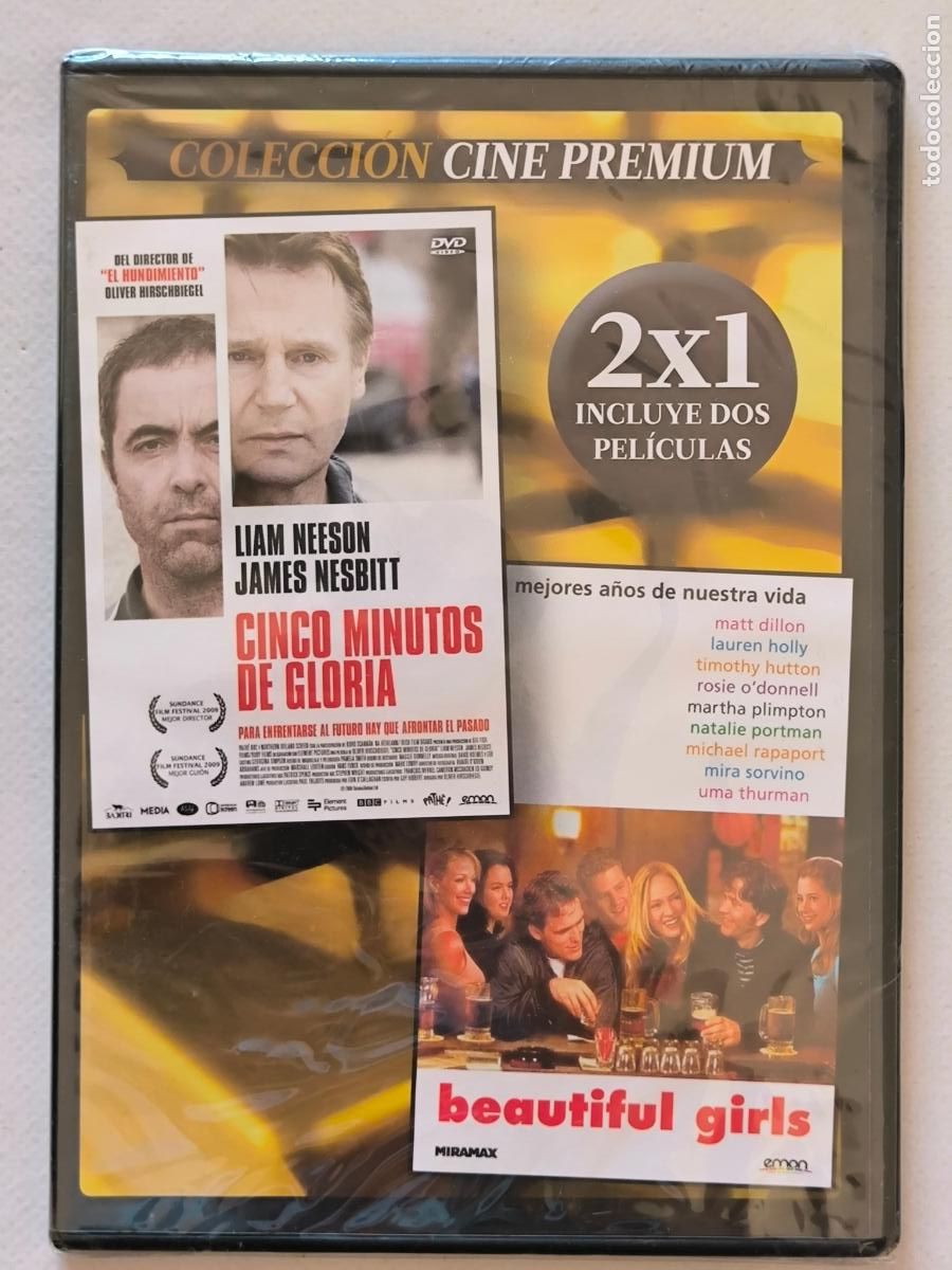 Cine: DVD BEAUTIFUL GIRLS / CINCO MINUTOS DE GLORIA - 2 PELICULAS - CAJA SLIM - NUEVO, PRECINTADO (018)
