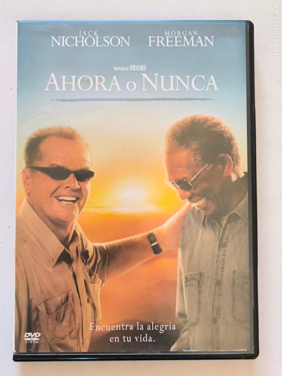 Cine: DVD AHORA O NUNCA - JACK NICHOLSON, MORGAN FREEMAN (018)