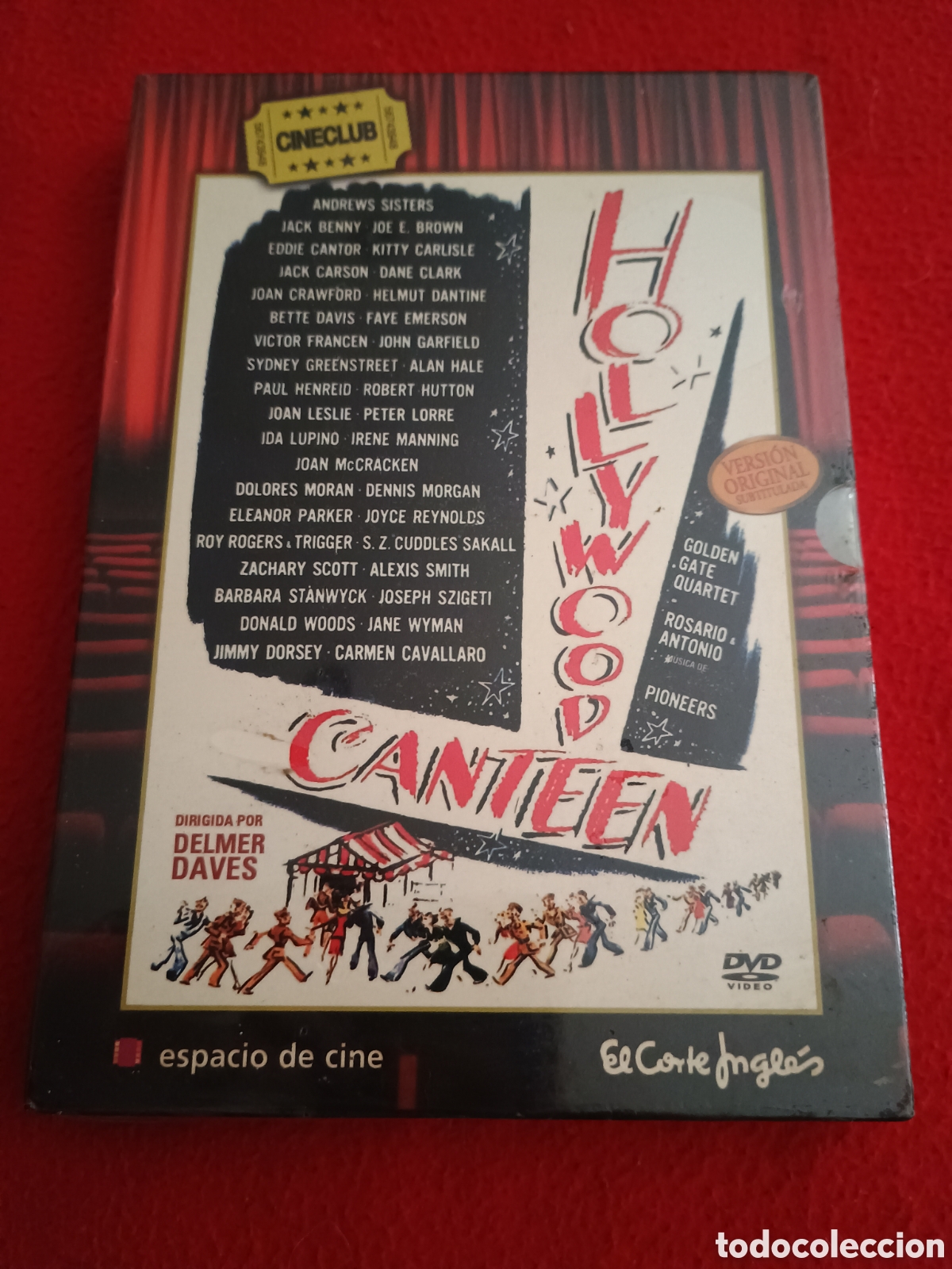 Cine: Dvd Hollywood canteen (precintado) bette davis delmer joan Crawford imprescindibles corte ingles