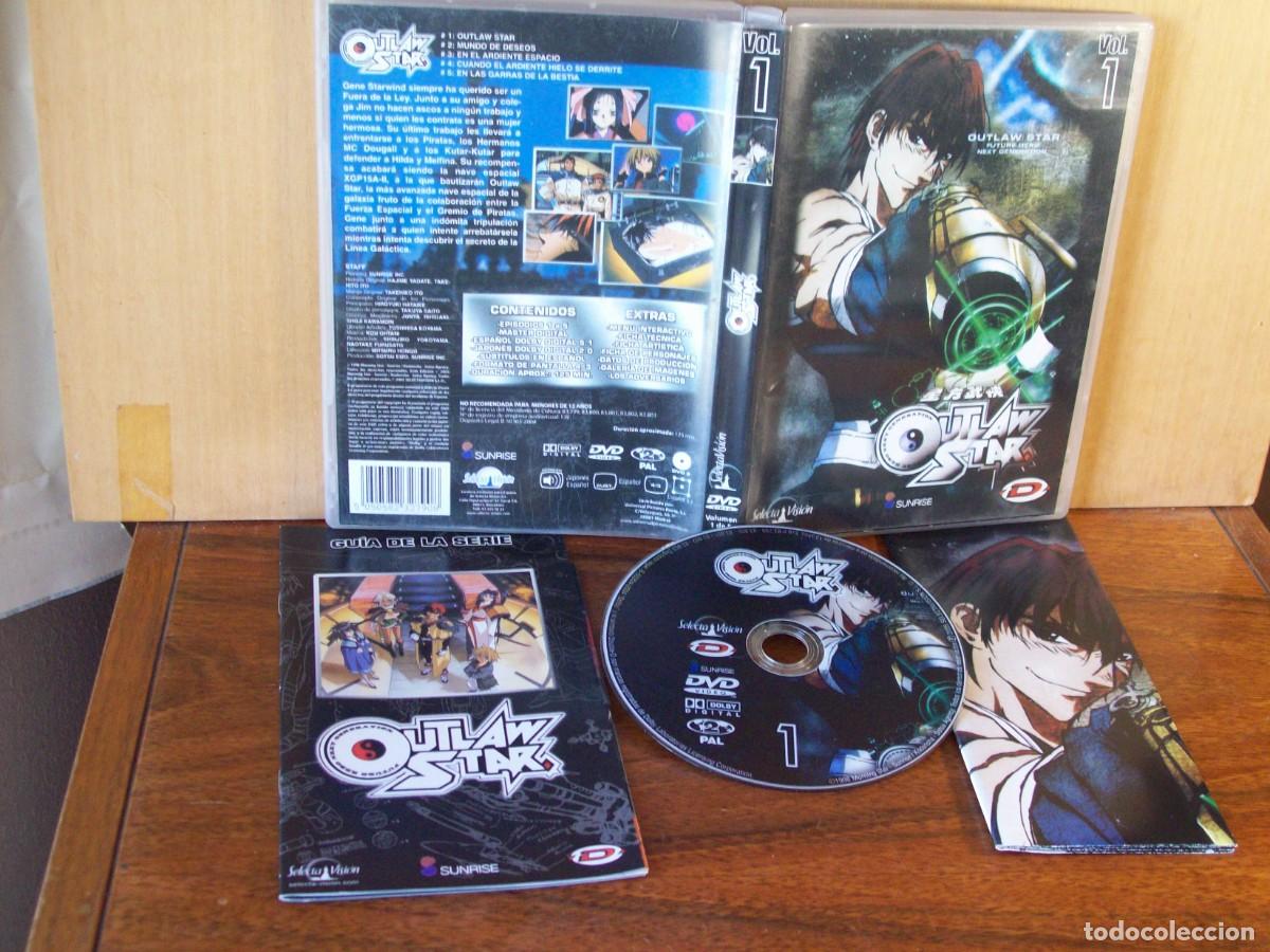 Cine: OUTLAW STAR FUTURE HERO NEXT GENERATION - 5 EPISODIOS - DVD
